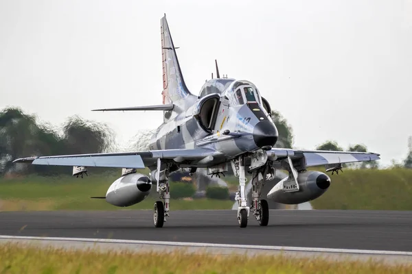 Douglas A-4 Skyhawk fighter jet plane — Stock Photo, Image