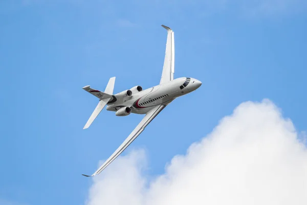 Novo jato de negócios Dassault Falcon 8X — Fotografia de Stock