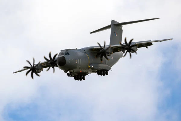 French Air Force Airbus A400M military transport plane — Stock Photo, Image