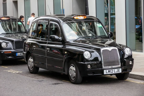 London Taxi Cab Royaltyfria Stockfoton