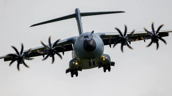 Avião de transporte Airbus A400M da Força Aérea Alemã — Fotografia de Stock