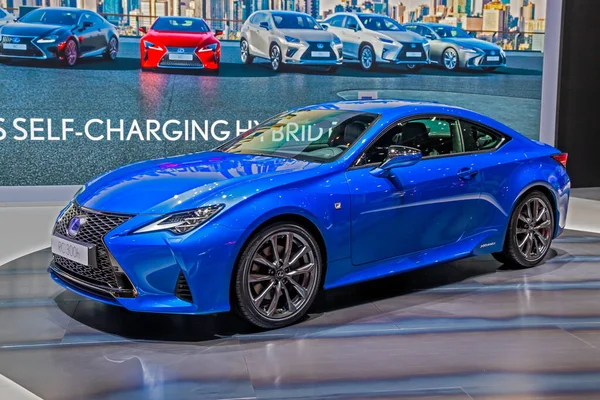 Lexus 300H Hybridauto Auf Dem Genfer Autosalon Genf Schweiz März — Stockfoto