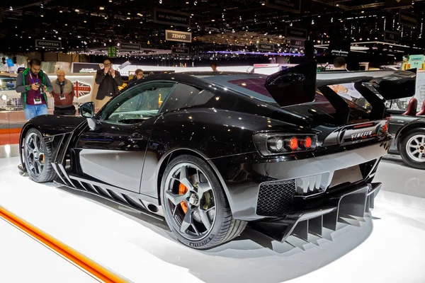 Ginetta Akula Supercar Präsentiert Auf Dem Genfer Automobilsalon Genf Schweiz — Stockfoto