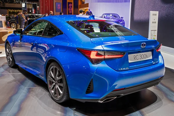 Lexus 300H Hybridauto Auf Dem Genfer Autosalon Genf Schweiz März — Stockfoto