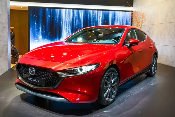 Nieuwe Mazda Auto Tentoongesteld 89E Internationale Autosalon Van Genève Genève — Stockfoto