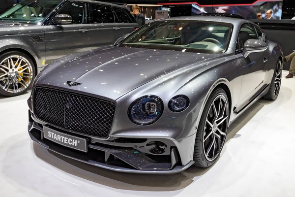 Startech Bentley Continental Personnalisé Une Voiture Luxe 89Ème Salon International — Photo