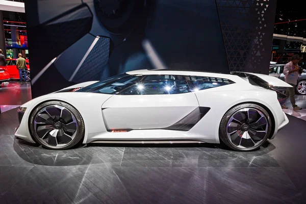 Frankfurt Alemanha Sep 2019 Audi Tron Elétrico Supercar Concept Car — Fotografia de Stock