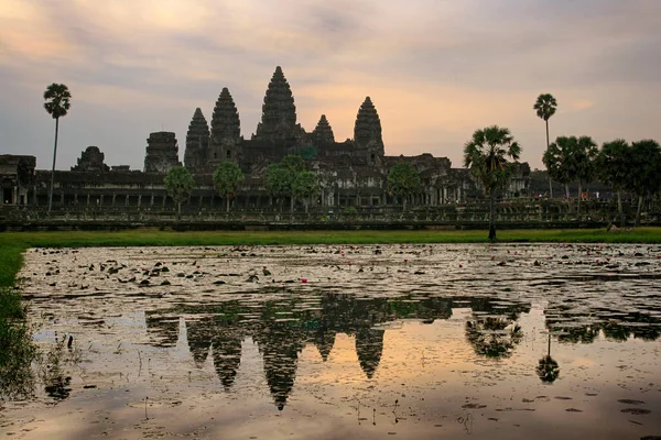 Sunrise Angkor Wat Temple Cambodia — Stock Photo, Image