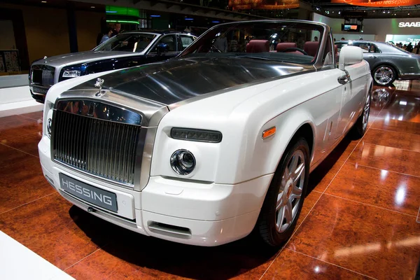 Rolls Royce Phantom Drophead Coup Mostra Durante Salone Dell Autorai — Foto Stock