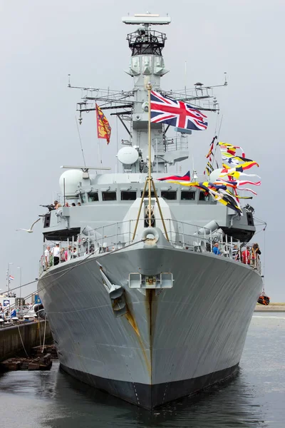 Den Helder Niederlande Juli Die Fregatte Hms Lancaster Der Britischen — Stockfoto
