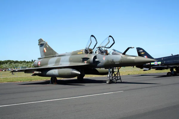 Gilze Rijen Netherlands June 프랑스 Mirage 2000 네덜란드 하우스에서의 정적인 — 스톡 사진