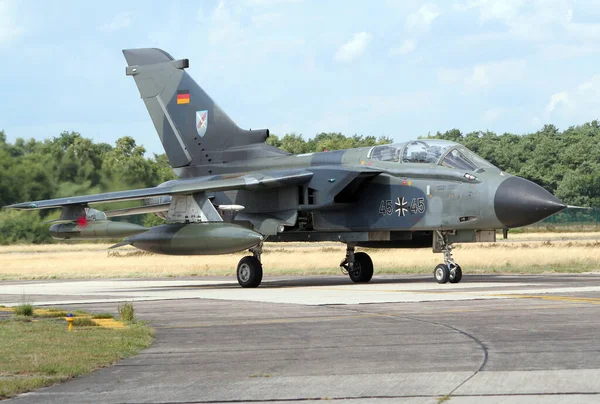 Kleine Brogel Bélgica Julho Tornado Força Aérea Alemã Taxiando Após — Fotografia de Stock