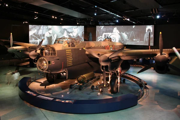 Canberra Australia Dec 2005 Royal Air Force Lancaster Ww2 Bomber — Stock Photo, Image