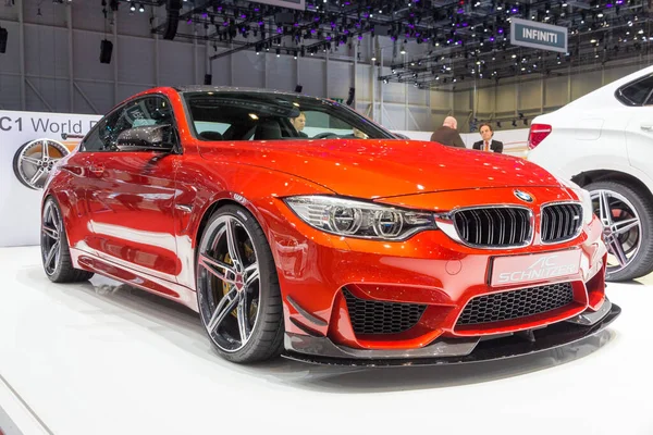 Ginebra Suiza Marzo 2015 Schnitzer Bmw 85º Salón Internacional Del —  Fotos de Stock