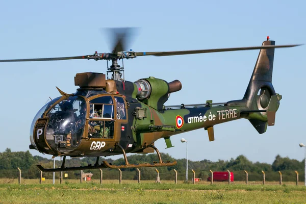 Etain Frankrijk Aug 2016 Franse Leger Aerospatiale Sa342M Gazelle Helikopter — Stockfoto
