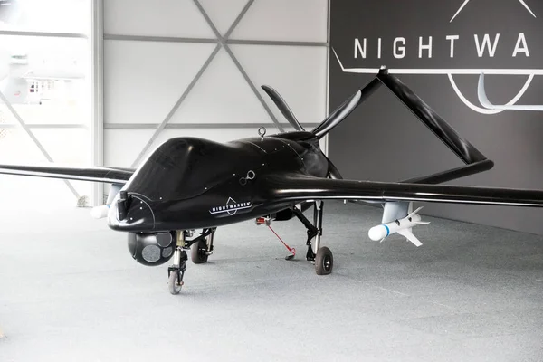 Paris Frankrike Jun 2017 Textron Nightwarden Militära Uav Drönare Paris — Stockfoto