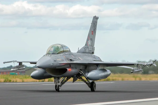 Schleswig Jagel Deutschland Jun 2014 Kampfjet Der Türkischen Luftwaffe Aus — Stockfoto