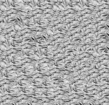 Çiçek doku modern desen