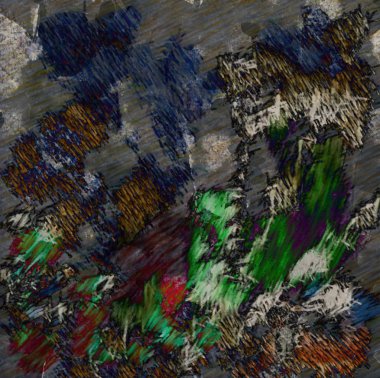 Çiçek doku modern desen