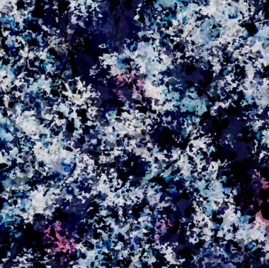 Çiçek doku modern desen