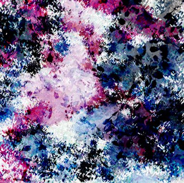 Çiçek doku modern desen