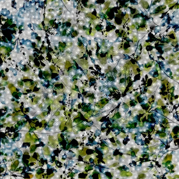 Çiçek doku modern desen