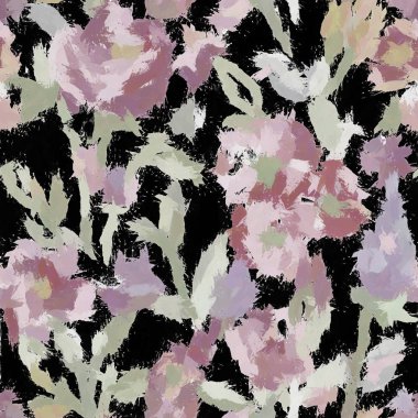 Çiçek doku modern desen