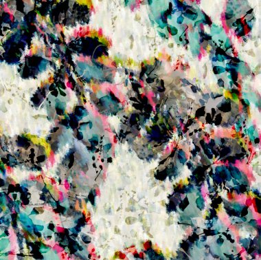 Çiçek doku modern desen