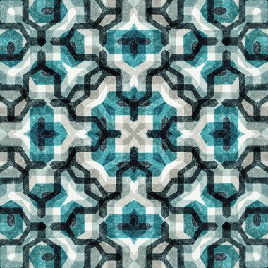 Geometrik doku tekrar modern desen