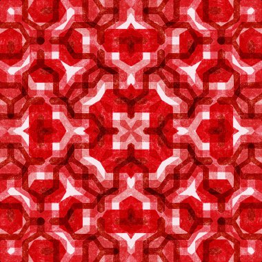 Geometrik doku tekrar modern desen