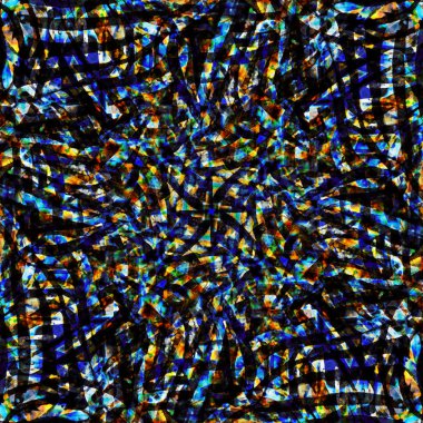 Geometrik doku tekrar modern desen