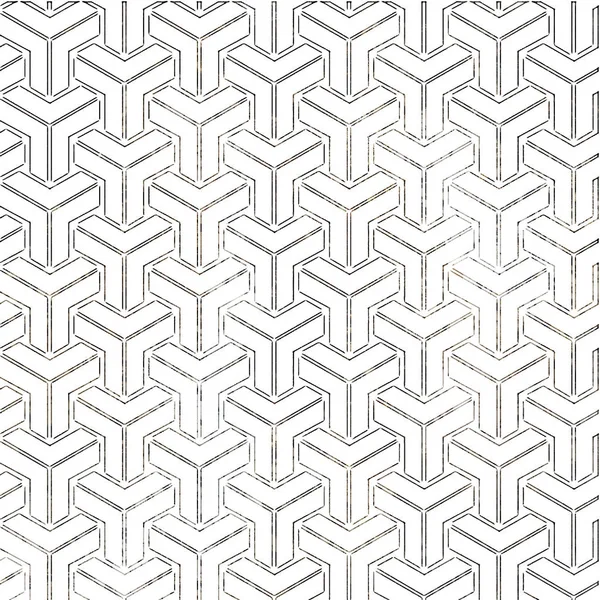 Geometrik doku tekrar modern desen