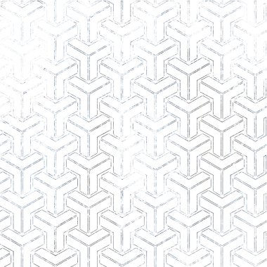 Geometrik doku tekrar modern desen