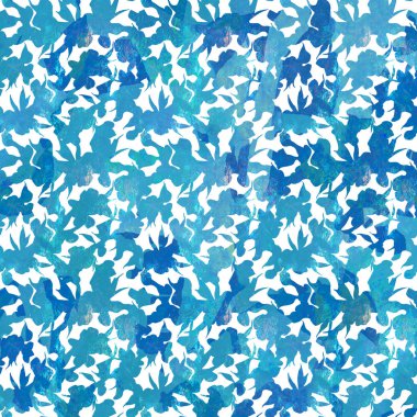 Çiçek doku tekrar modern desen