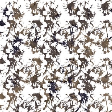 Çiçek doku tekrar modern desen