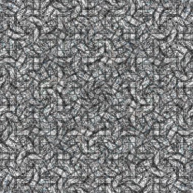 Geometrik doku tekrar modern desen