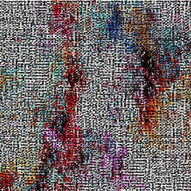 Geometrik doku tekrar modern desen