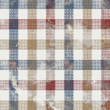 Çiçek doku tekrar modern desen