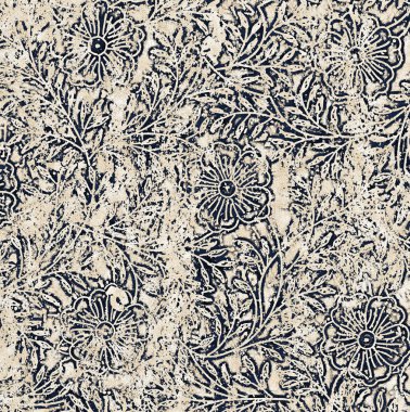 Çiçek doku tekrar modern desen