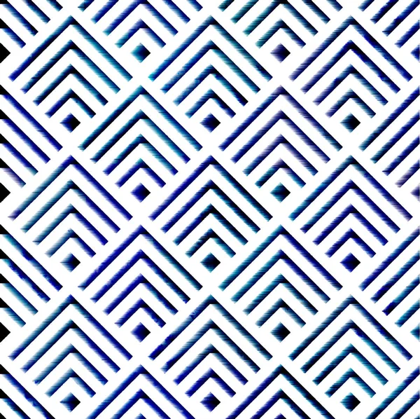 Геометрическая Акварельная Текстура Повторяет Современный Узор — стоковое фото