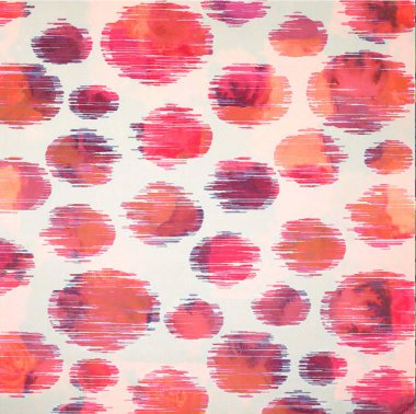 Geometrik suluboya doku tekrar modern desen