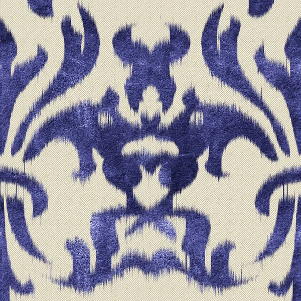 현대적인 패턴을 마스크 Ikat 텍스처 — 스톡 사진