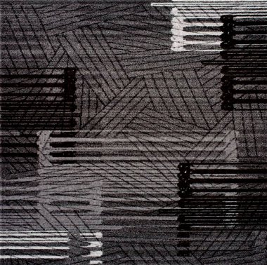 Geometrik suluboya doku tekrar modern desen