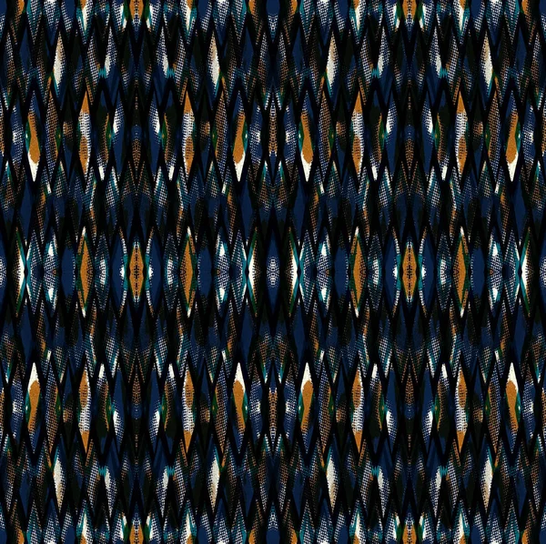 Geometrische Aquarel Textuur Moderne Terugkeerpatroon — Stockfoto