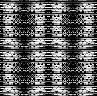 Geometrik suluboya doku tekrar modern desen