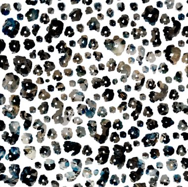 Geometrik suluboya doku tekrar modern desen