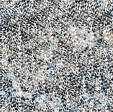 Geometrik suluboya doku tekrar modern desen