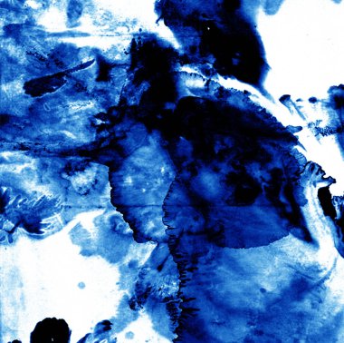 Geometrik suluboya doku tekrar modern desen