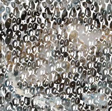 Geometrik suluboya doku tekrar modern desen