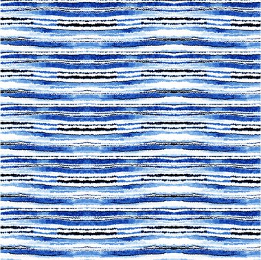 Geometrik suluboya doku tekrar modern desen